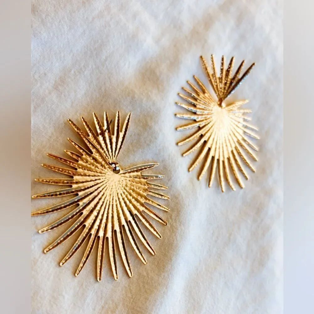 statement earring drop H76 - Picture 5 of 5